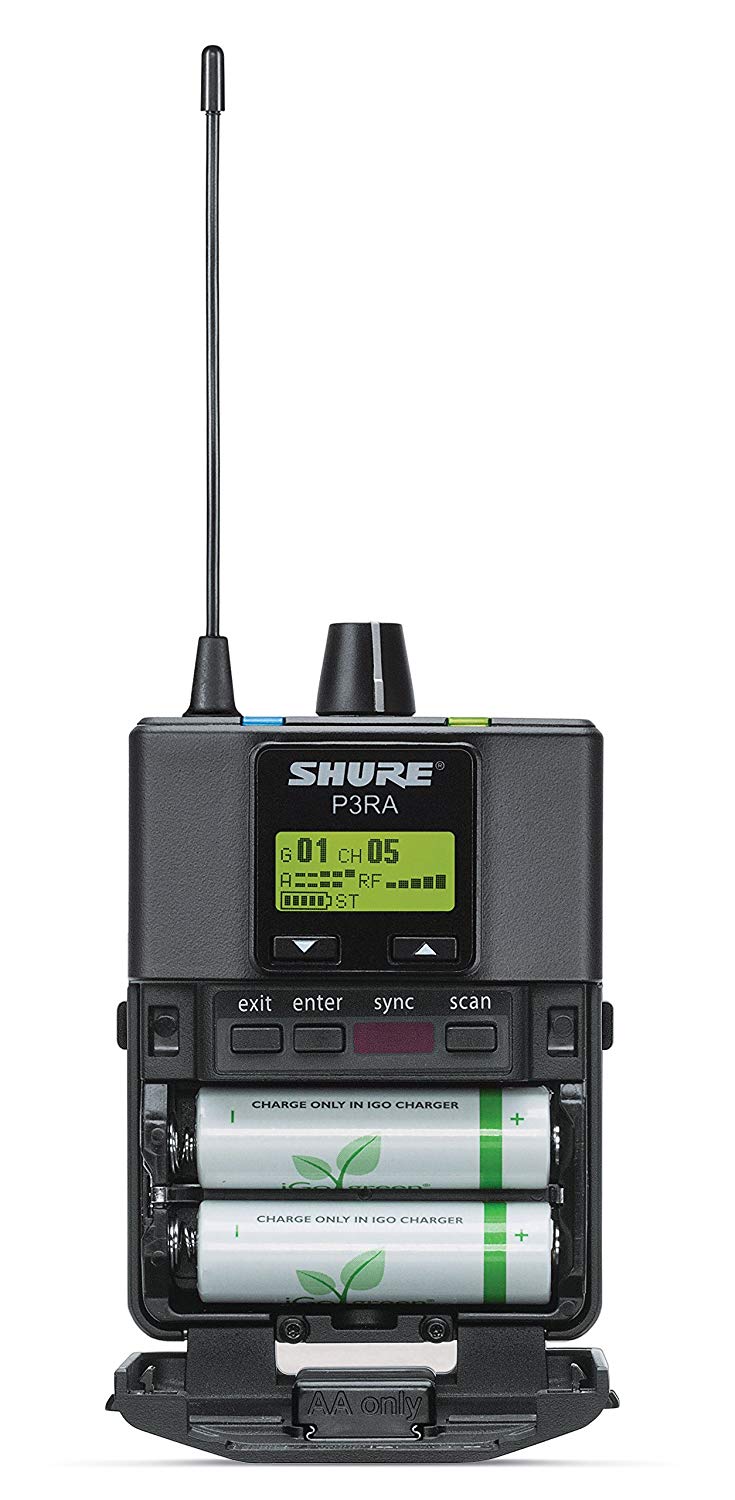 P3T Wireless Transmitter InEarGear.com PSM300 belt pack
