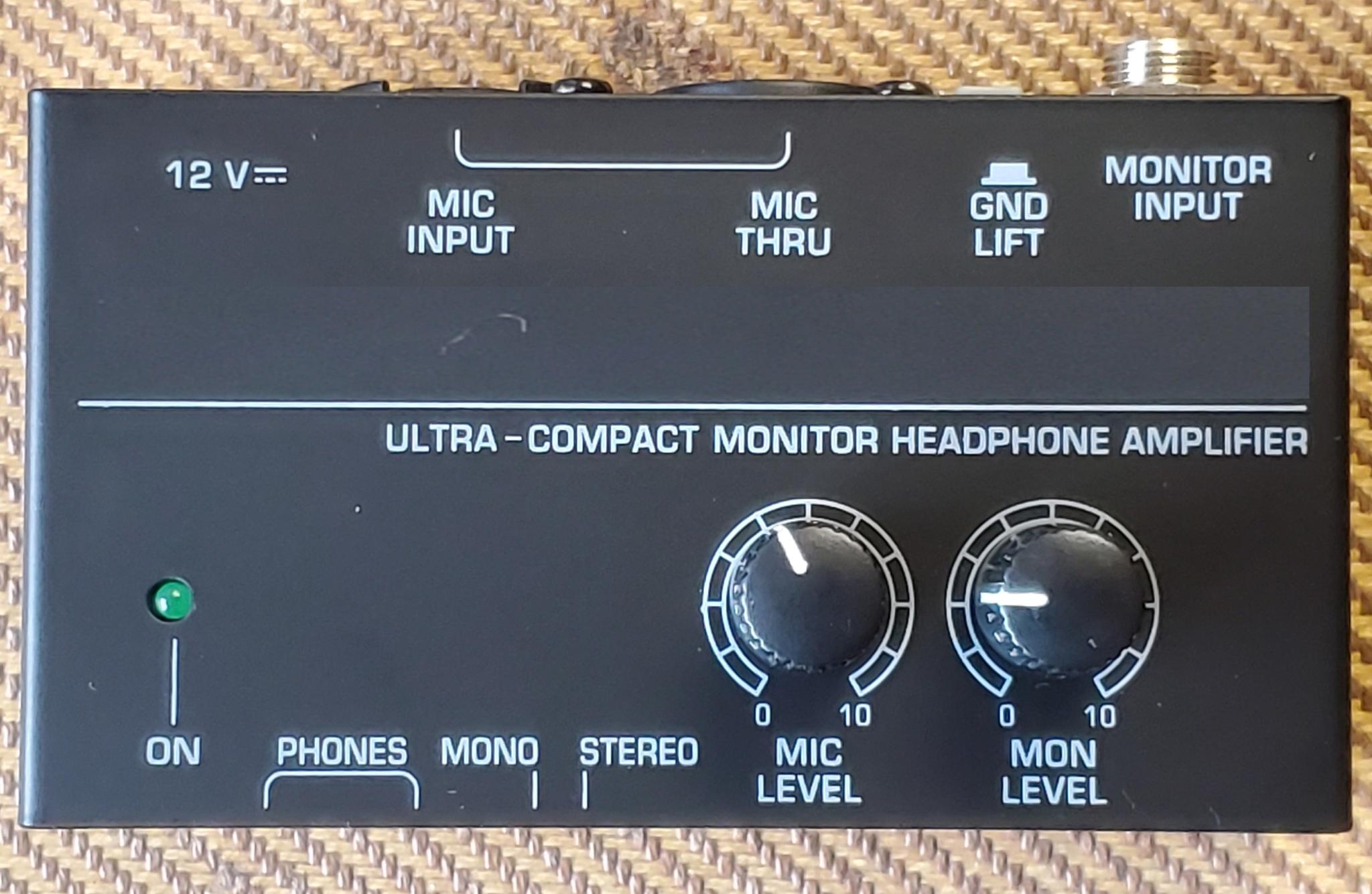MicoMon MA400 Ultra Compact Monitor Headphone Amp FCS IEM Mixer & FCS110 IEM Package Deal