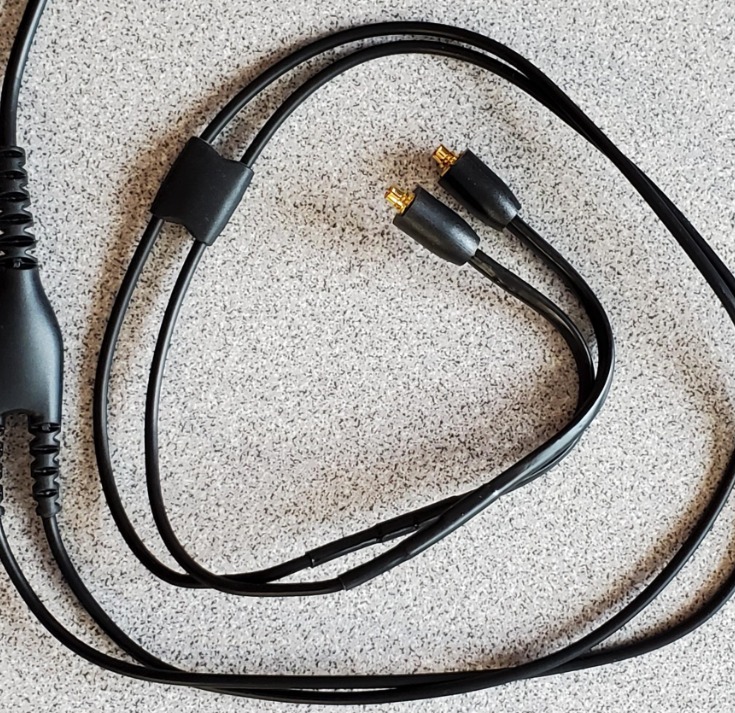 FCS-H3 & FCS11B Earphone Cable with cinch