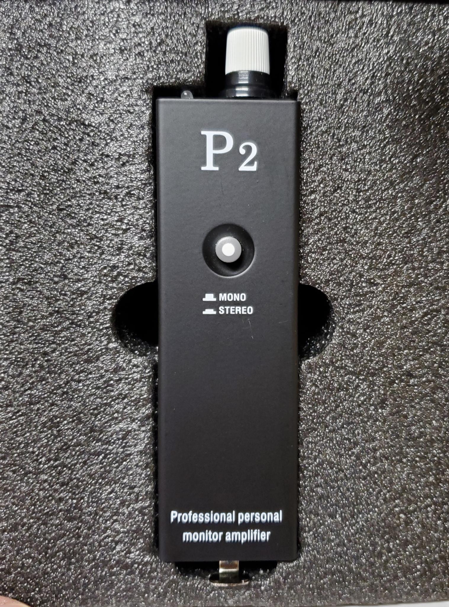 FCS P2 Ultra-Compact Personal In-Ear Monitor Amplifier In-ear monitor amplifier for personal monitor applications
