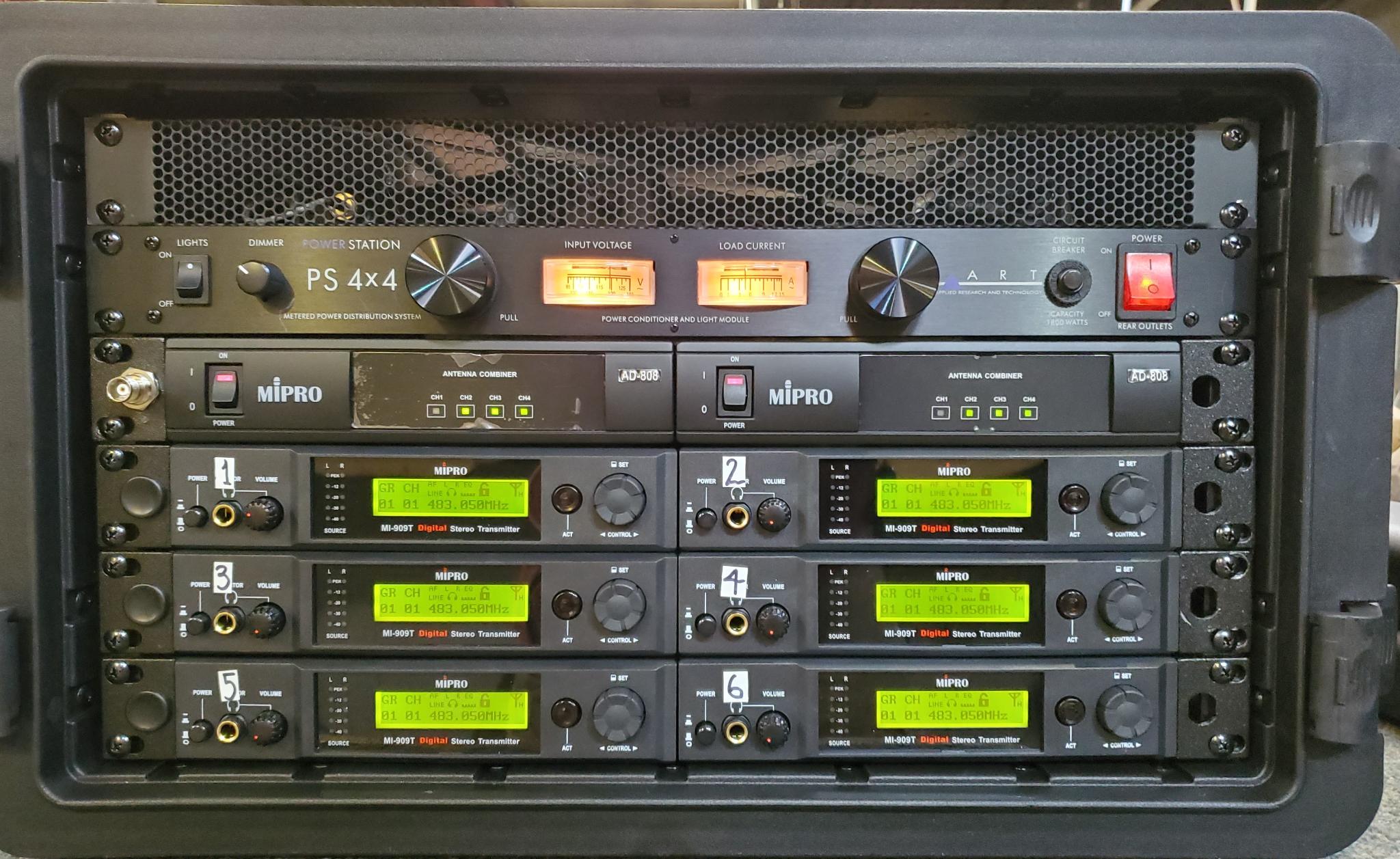 Self contained in ear Monitor system designed to your specific needs