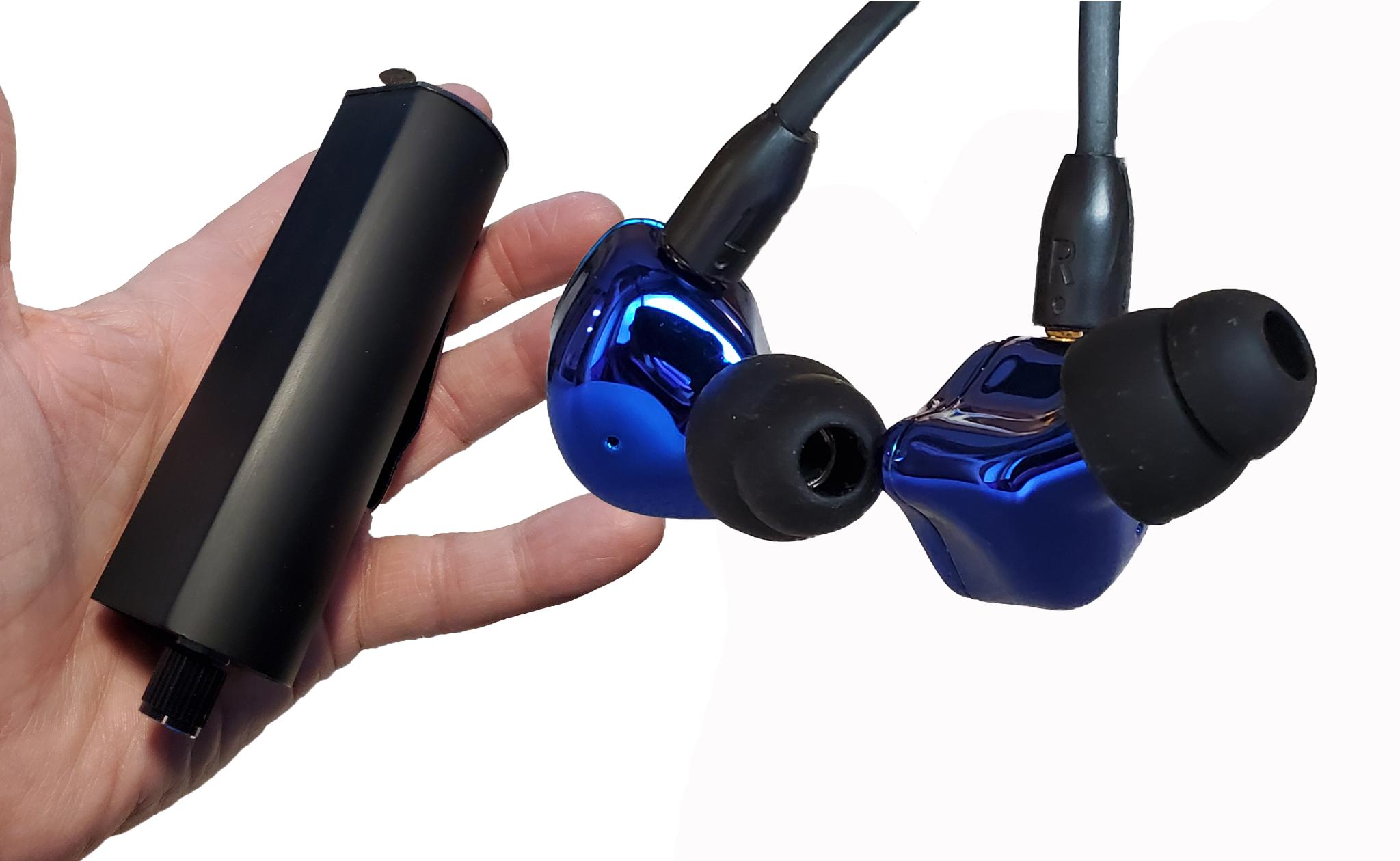 FCS-H3 Blue w/ AAA Powered Belt-Pack Amp $199 Delivered FCS-H3 Blue with FCS AAA Battery Powered Belt Pack Amp. Stereo/Mono Selection, XLR or 1/4" Plenty of volume to drive any of the FCS In-Ear Monitors.