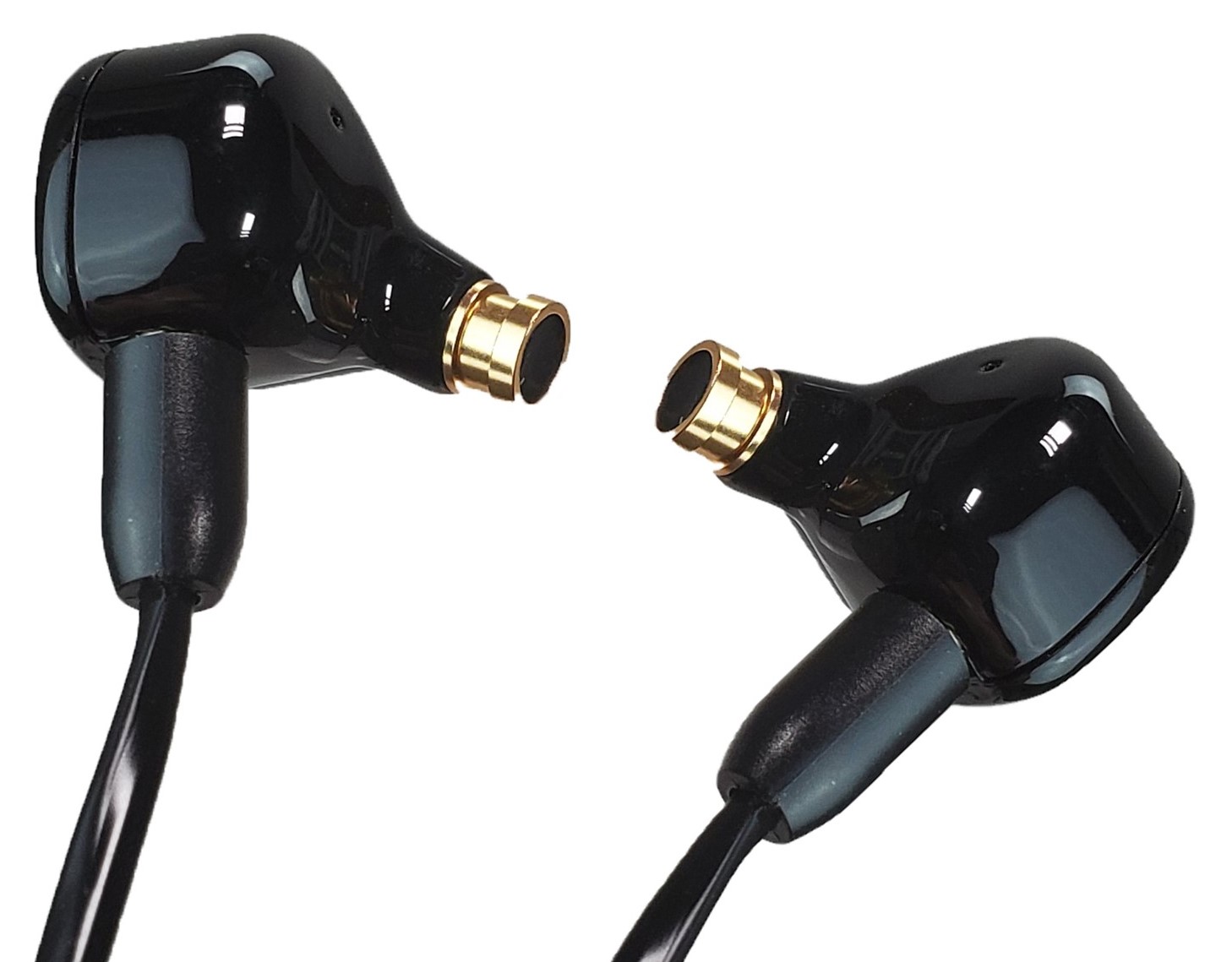 FCS11B (Bass) In Ear Monitors tuned for Bass Players & Drummers $129 w/Waterproof Case Black